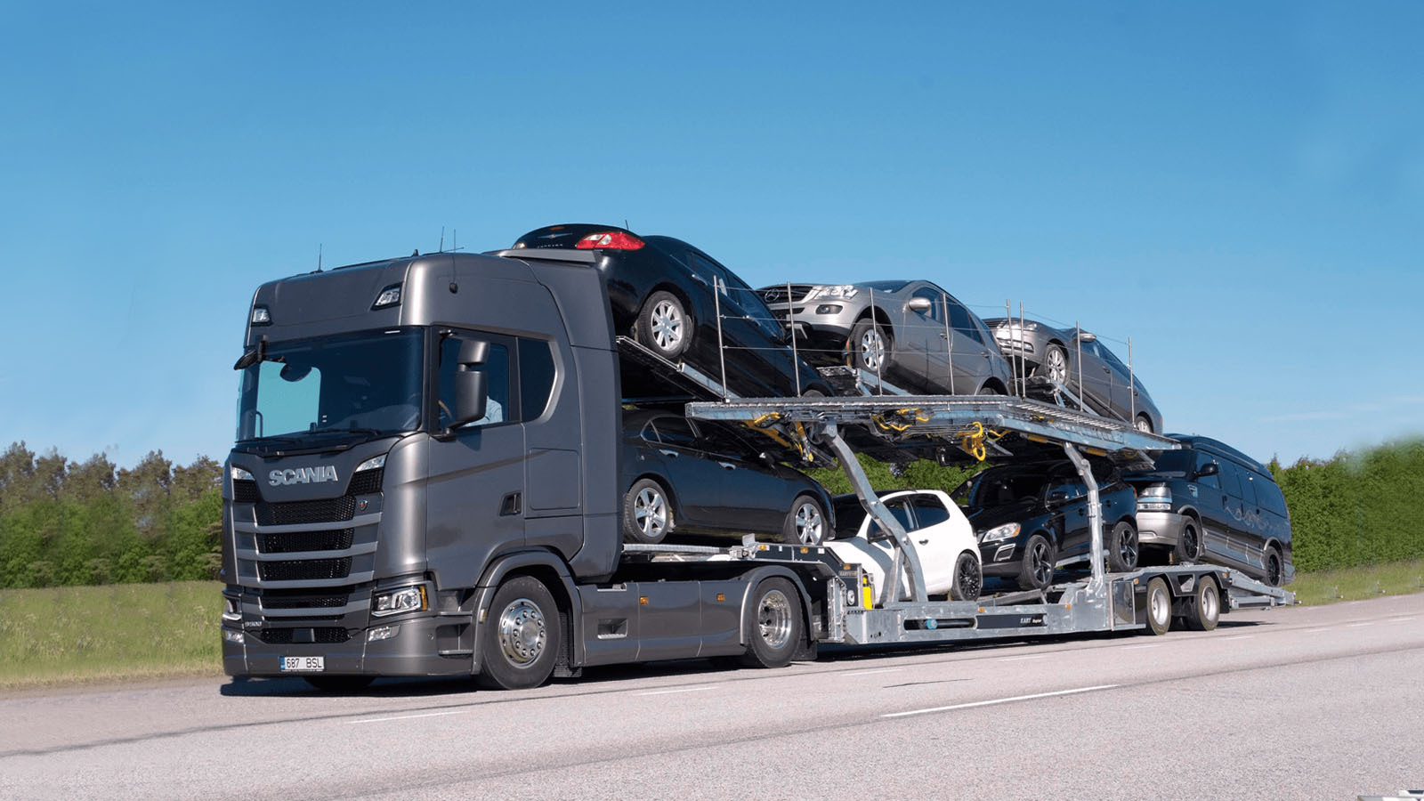 Transporte especializado de vehículos